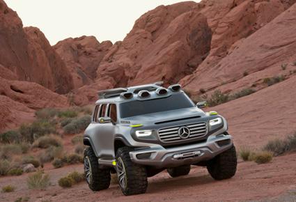 ميرسيدس تتحدّى نفسها بسيارة المستقبل Ener-G-Force 